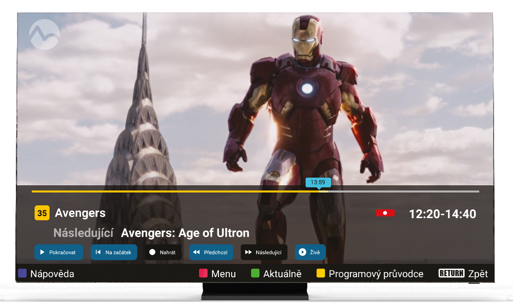 Stará aplikácia SledovanieTV