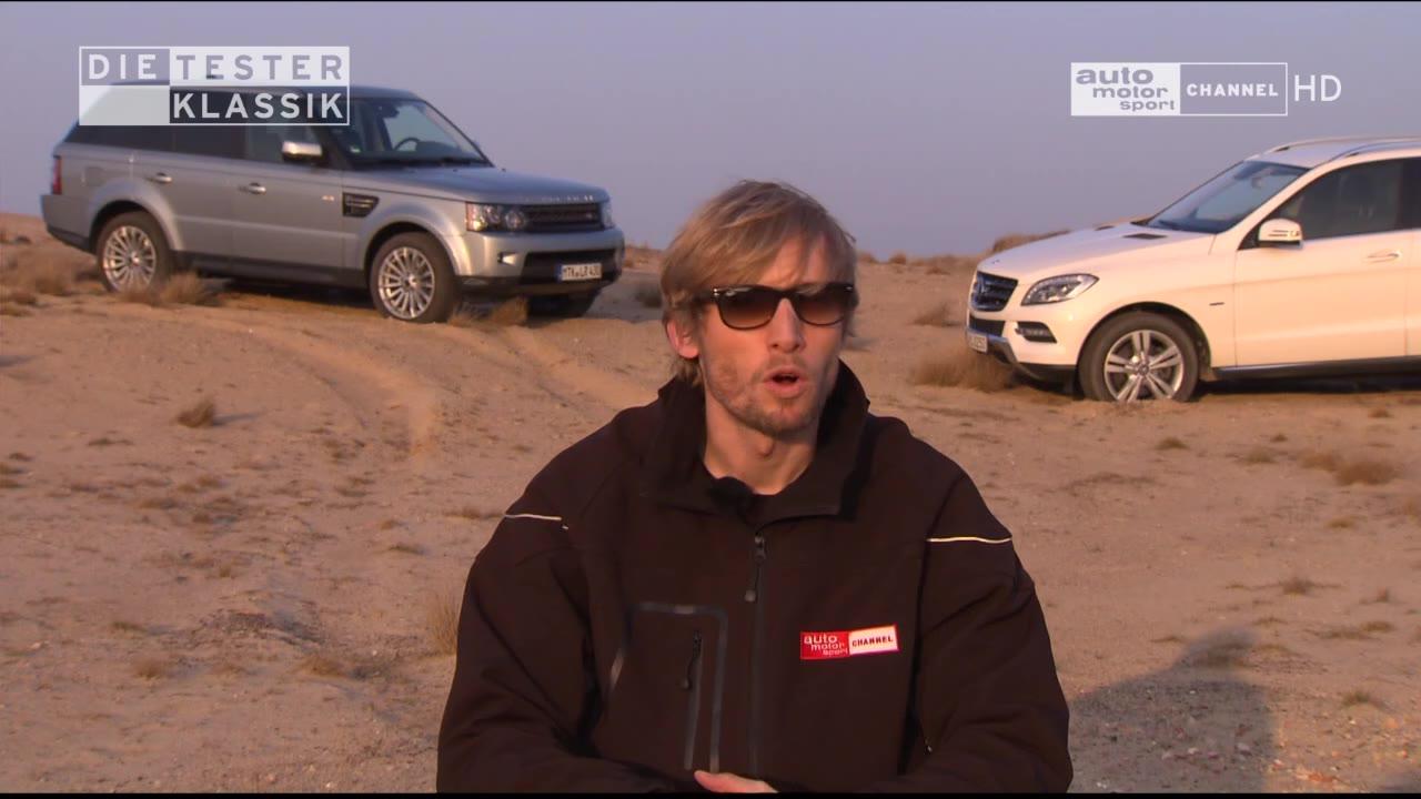 Testovací tým: Mercedes-Benz ML vs. Range Rover Sport