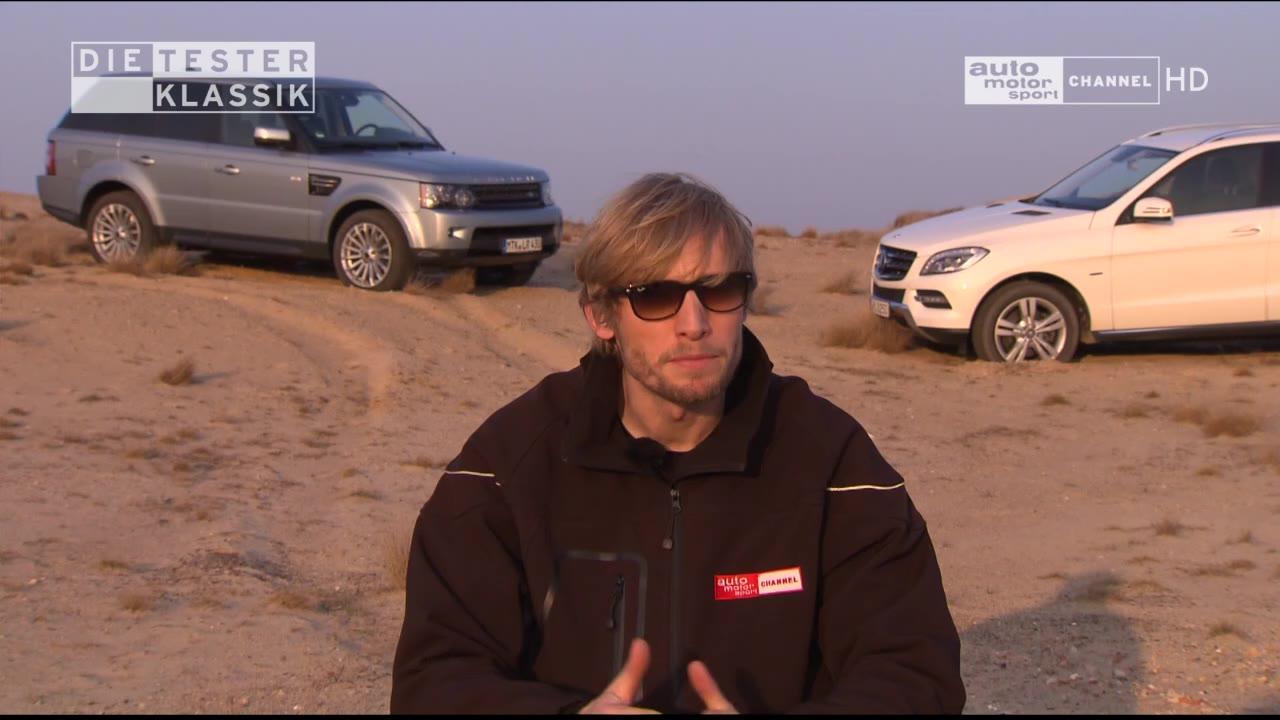 Testovací tým: Mercedes-Benz ML vs. Range Rover Sport