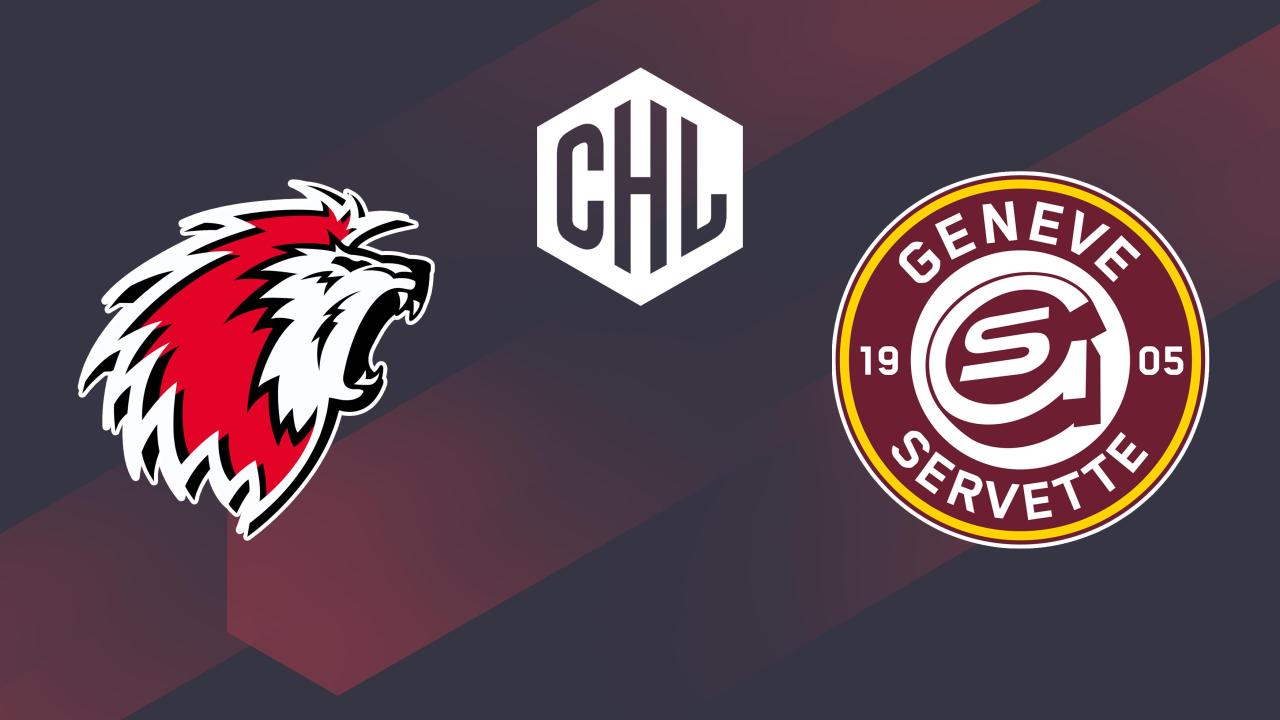 Lední hokej: CHL, Kolo 16, hra 1, Lausanne - Servette Ženeva