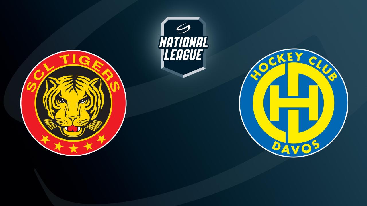 Lední hokej: Národní liga, základní část, SCL Tigers - Davos