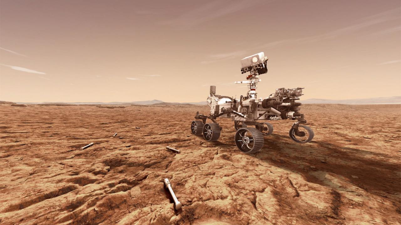 One Year on Mars - The Journey of Perseverance Robot on the Red Planet