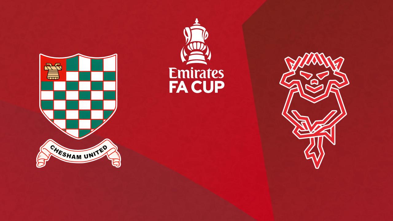 FA Cup: Chesham United FC - Lincoln City FC (FA Cup, fotbalového poháru FA Cup)