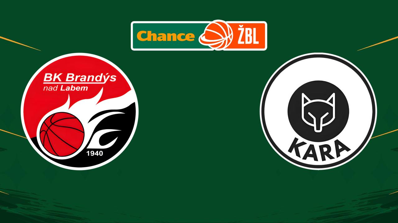 Ženská basketbalová liga: DSK Basketball Brandýs - KARA Trutnov (Ženská basketbalová liga, nejvyšší české basketbalové ligy žen)