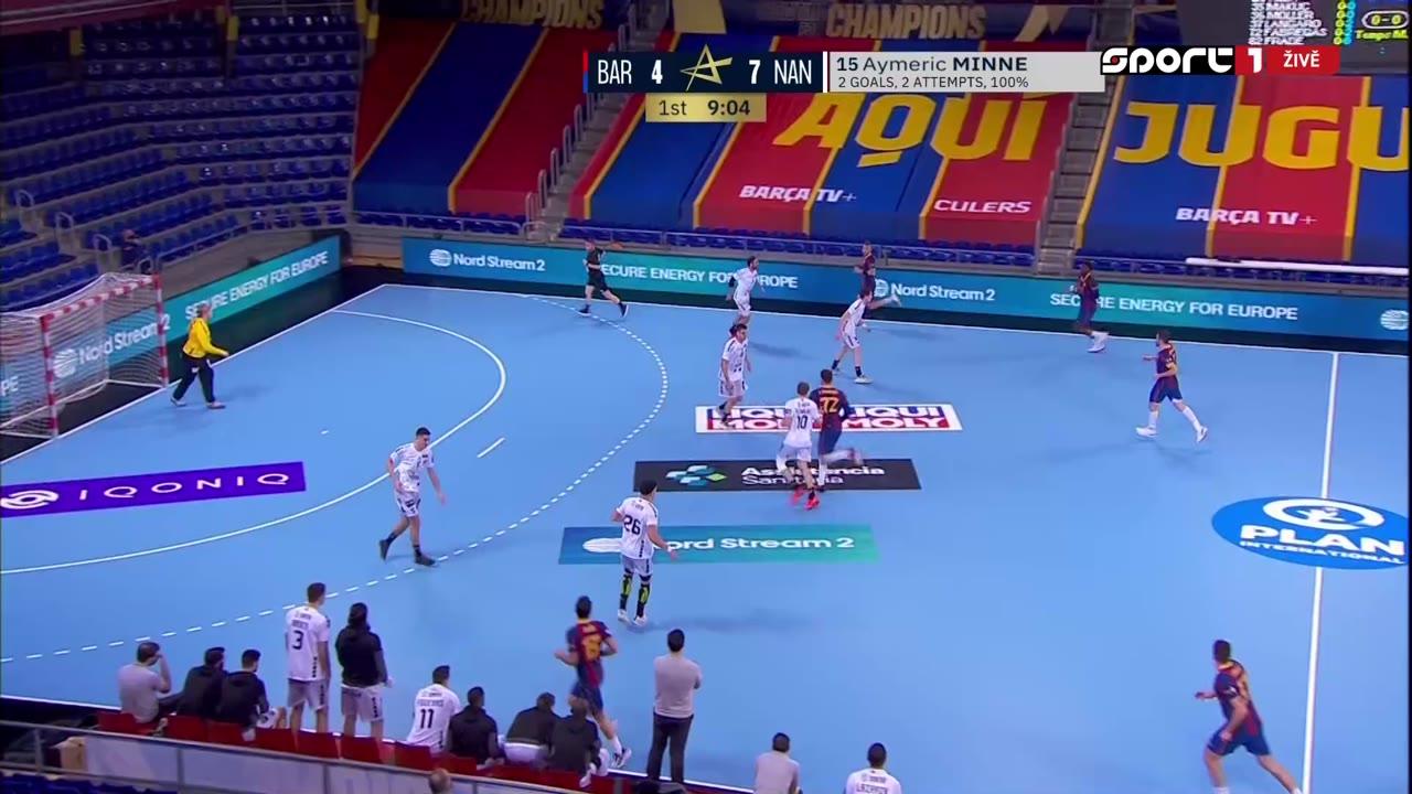 Házená: Barcelona - Nantes
