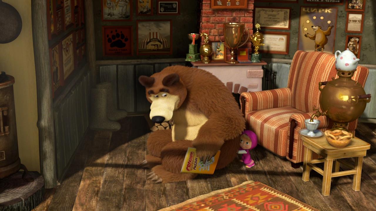 Masha and the Bear
									(neoficiální název)