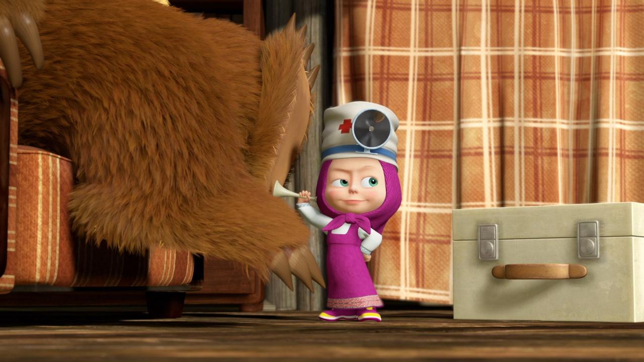 Masha and the Bear
									(neoficiální název)