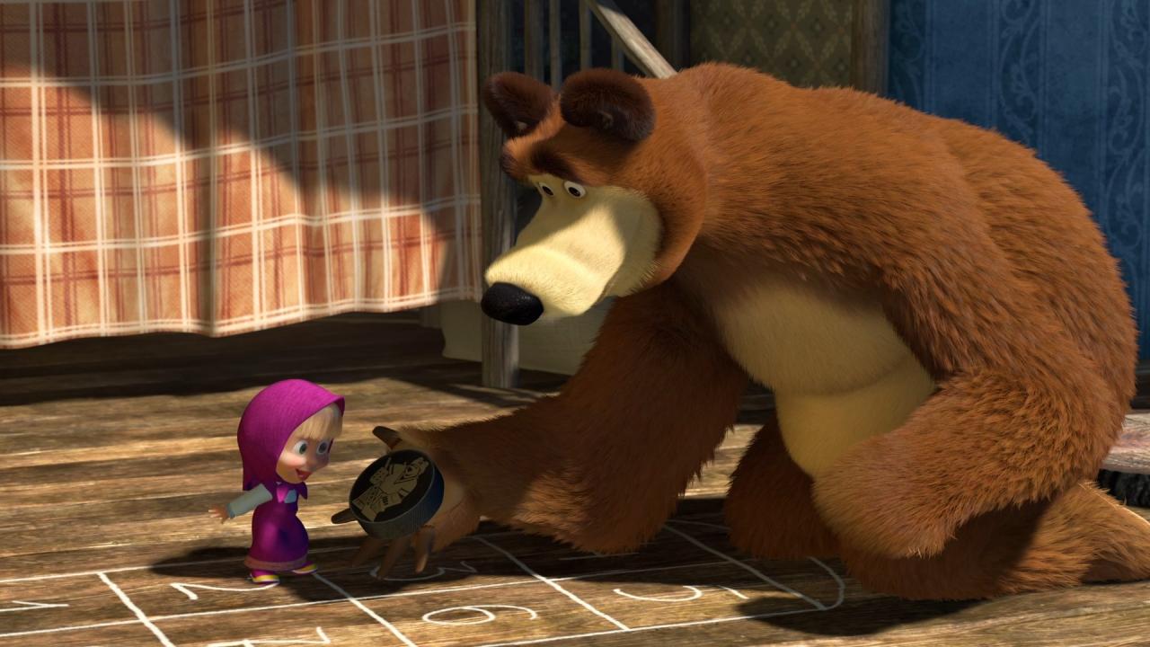 Masha and the Bear
									(neoficiální název)