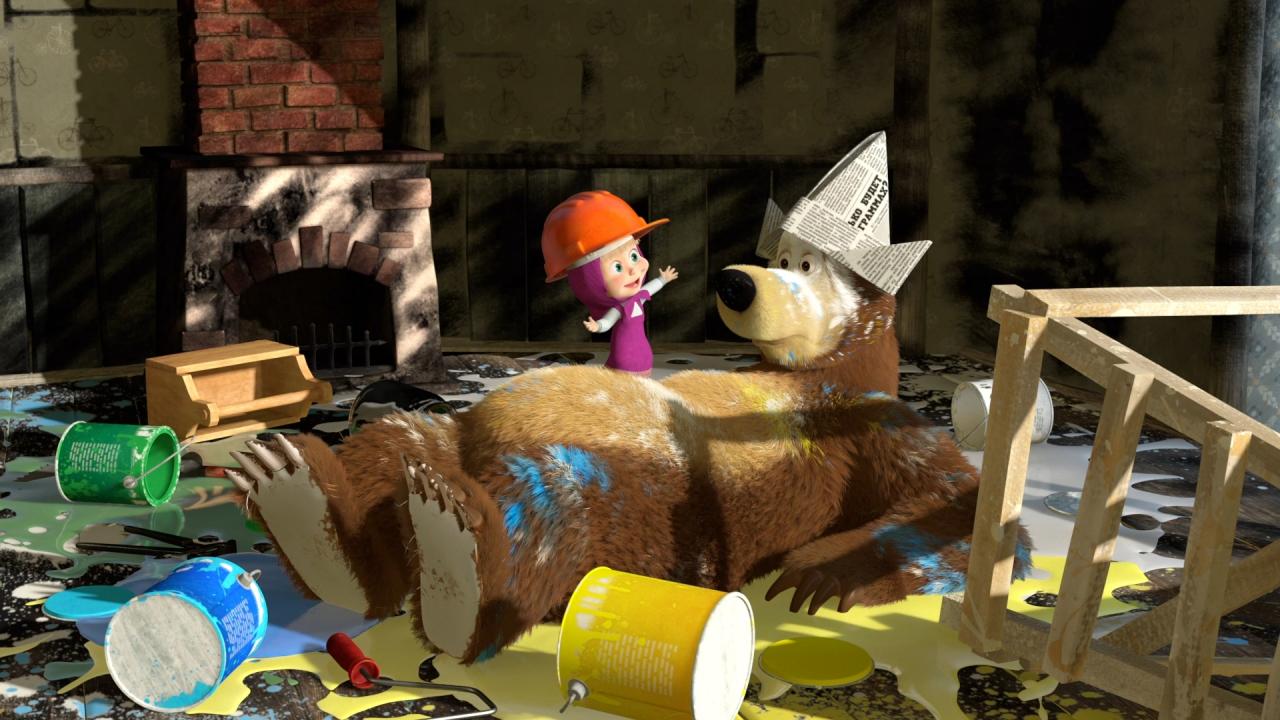 Masha and the Bear
									(neoficiální název)