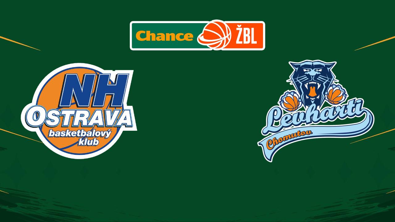 SBŠ Ostrava - Levhartice Chomutov (nejvyšší české basketbalové ligy žen)