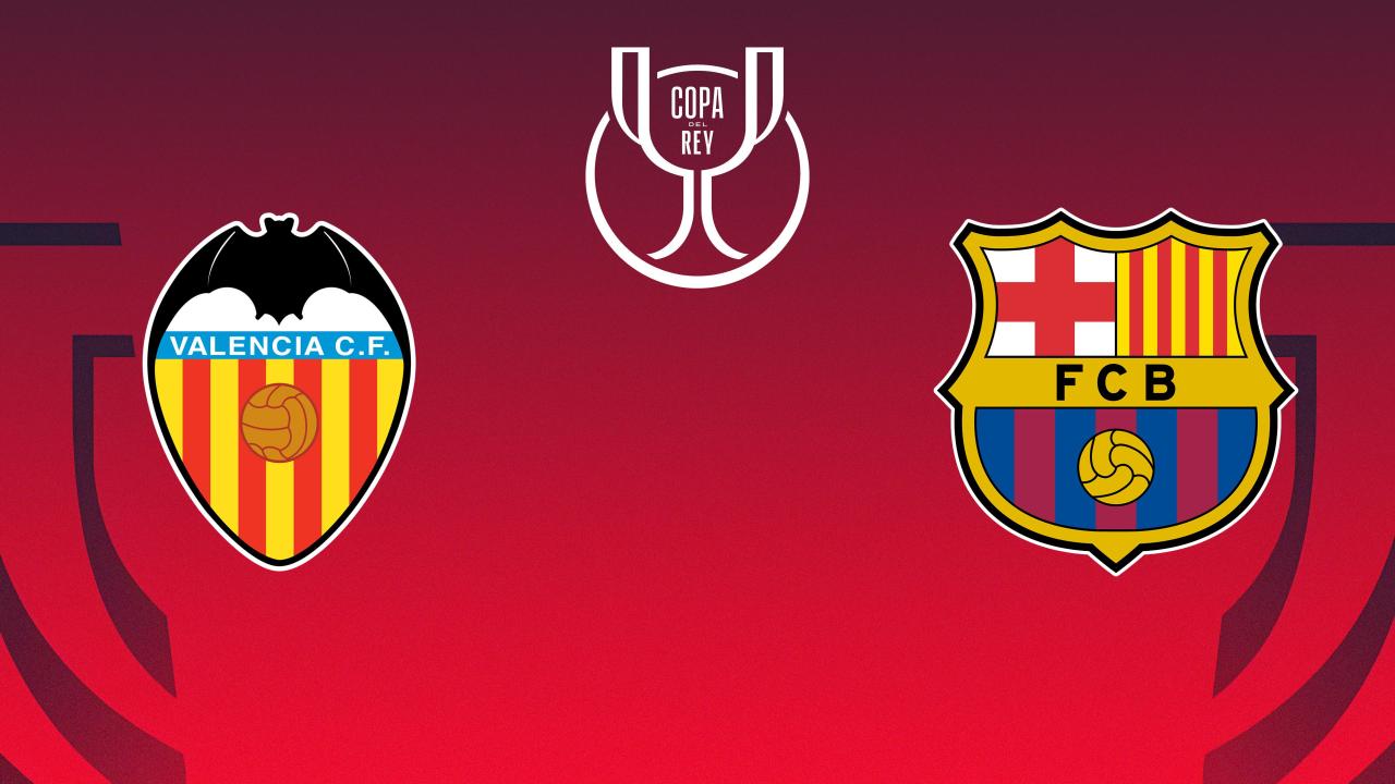Fotbal: Copa del Rey, čtvrtfinále, Valencia - Barcelona