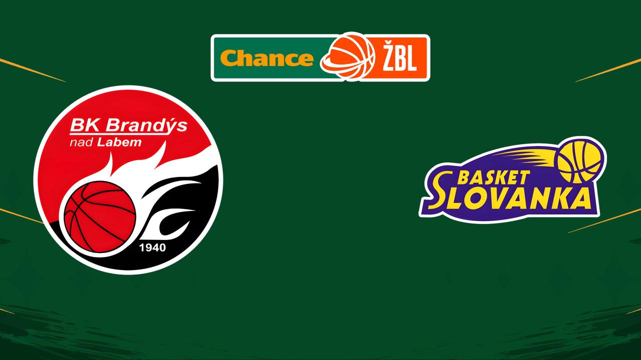 Ženská basketbalová liga: DSK Brandýs - Slovanka Praha (Ženská basketbalová liga, nejvyšší české basketbalové ligy žen)