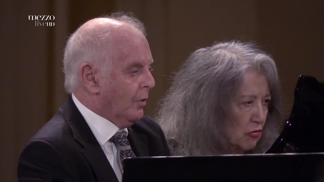 Mozartwoche 2021: Martha Argerich, Daniel Barenboim (Martha Argerich, Daniel Barenboim (piano))