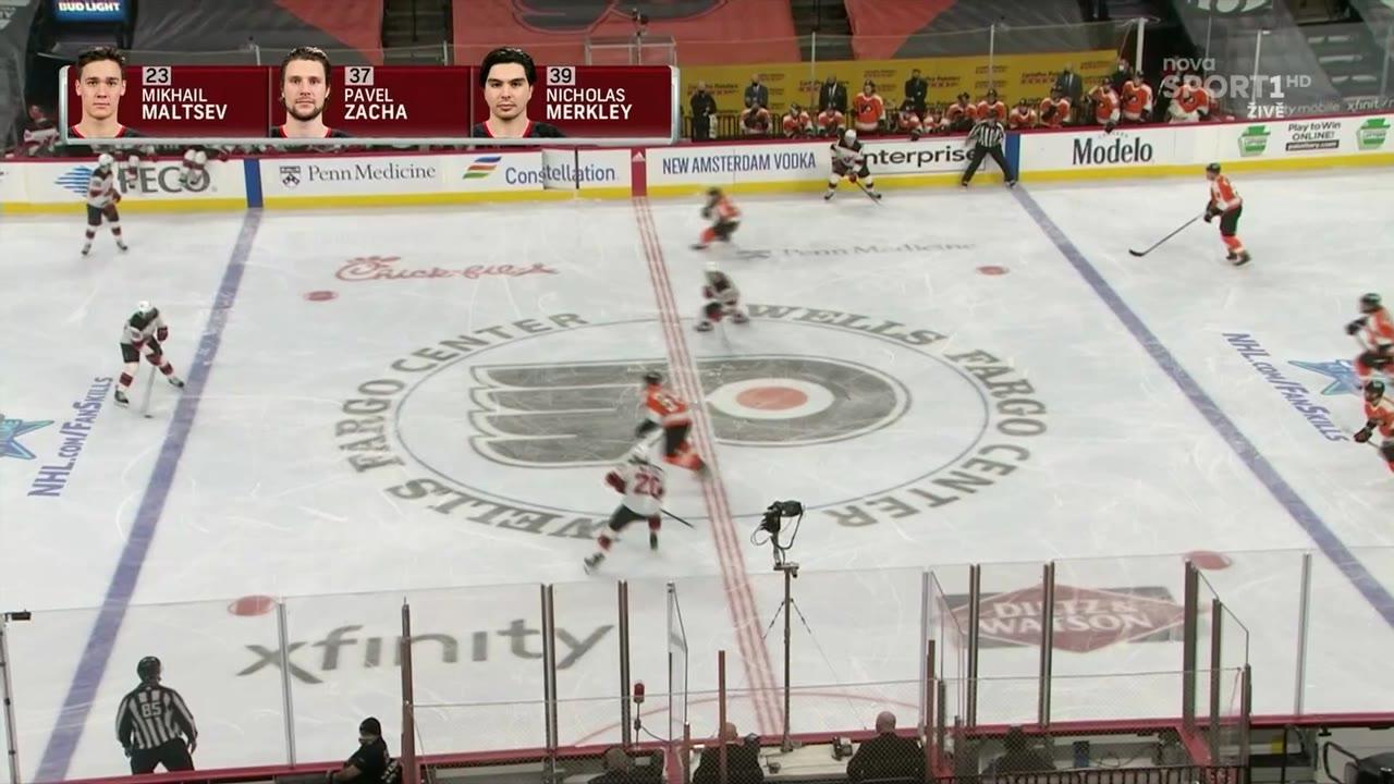 NHL: Philadelphia Flyers - New Jersey Devils