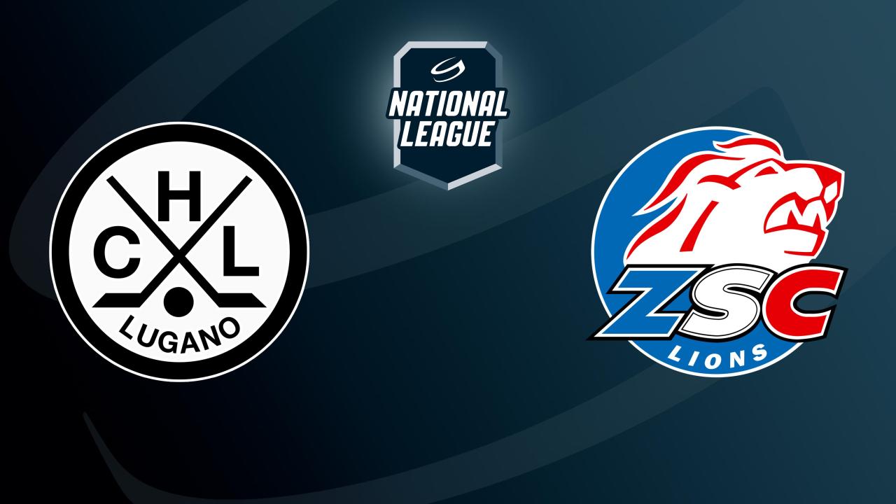 Lední hokej: Národní liga, základní část, Lugano - ZSC Lions