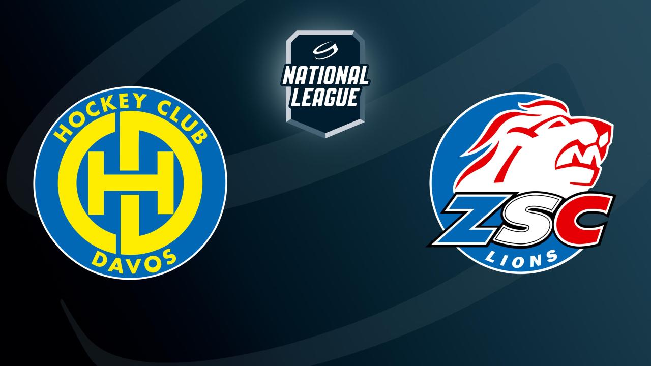 Lední hokej: Národní liga, základní část, Davos - ZSC Lions