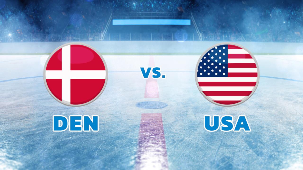 MS v ledním hokeji mužů 2025 (Dánsko - USA)