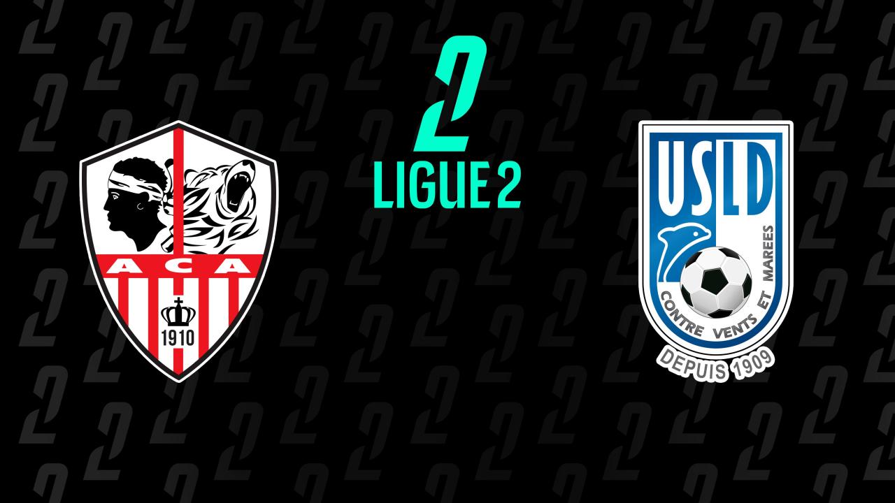 Ligue 2: AC Ajaccio - USL Dunkerque (Ligue 2)