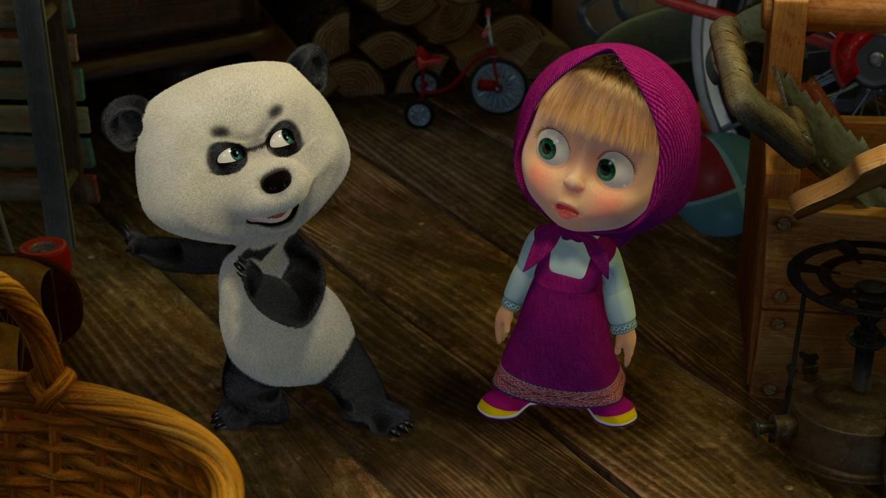 Masha and the Bear
									(neoficiální název)