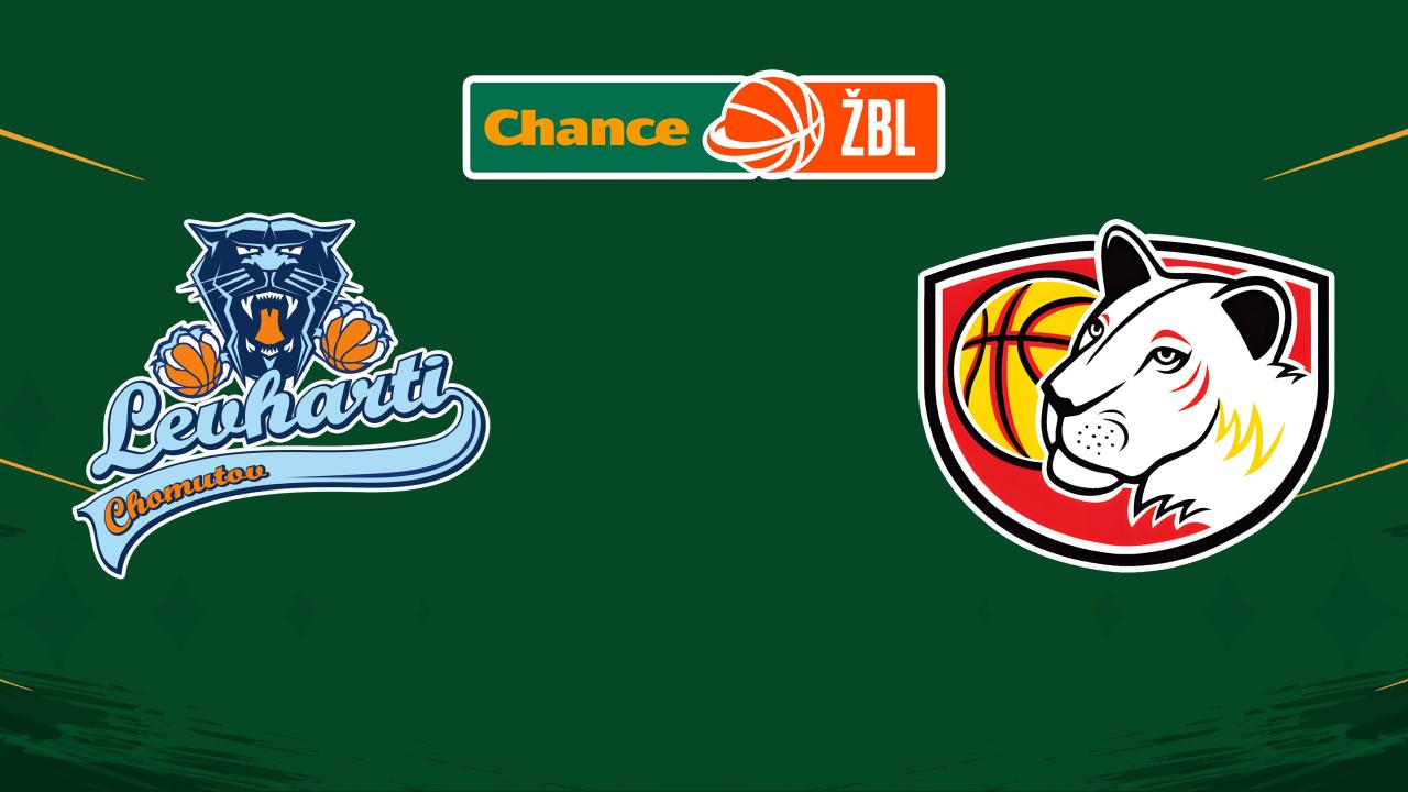 Ženská basketbalová liga: Levhartice Chomutov - Sokol Hradec Králové (Ženská basketbalová liga, nejvyšší české basketbalové ligy žen)