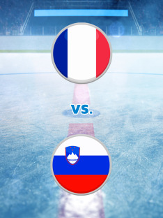 MS v ledním hokeji mužů 2025 (Francie - Slovinsko)