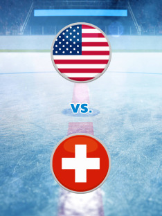 MS v ledním hokeji mužů 2025 (USA - Švýcarsko)
