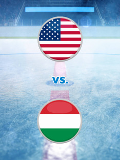 MS v ledním hokeji mužů 2025 (USA - Maďarsko)